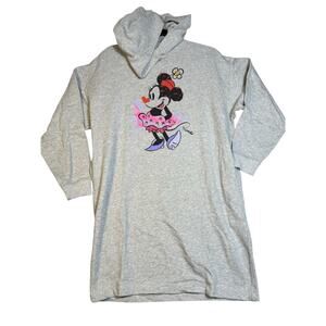 NWT UNIQLO x Disney Minnie Mouse Hoodie Dress | Gray Size S